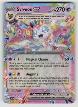 Sylveon ex 086/191 Double Rare Surging Sparks Pokemon NM - Image 1