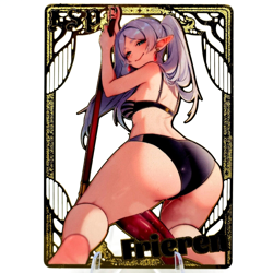 Frieren - Random #/100 - Limited Edition Gold Metal Card - Goddess Story - Image 1