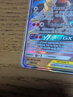 Garchomp & Giratina GX 2019 Pokemon Sun & Moon Unified Minds 146/236 NM - Image 2