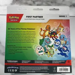 Pokemon TCG First Partner Illustration Collection Series 1 New Sealed - Image 2
