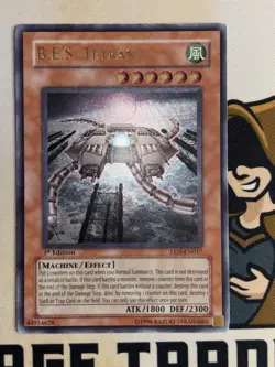 B.E.S Tetran EEN-EN017 1st Edition Ultimate Rare YuGiOh! NM - Image 2