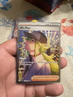 N's Plan 170/086 Sv: Black Bolt Holo Pokemon TCG CARD NM - Image 5