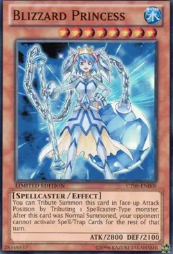 Blizzard Princess - CT09-EN009 - Super Rare - Limited Edition - Lightly Played - Image 1