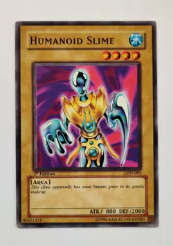 Humanoid Slime LON-003 Labyrinth of Nightmare 1st Edition Yu-Gi-Oh! NM #1 - Image 1