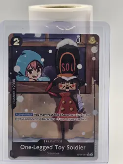 One Piece One-Legged Toy Soldier (Alternate Art) OP05-081 Premium Booster Foil - Image 1