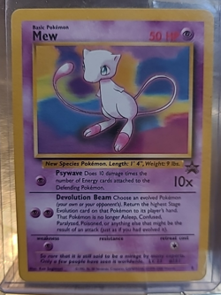 Mew/Mewtwo Pokemon Promo Card set Black Star #150/151 unplayed 1999 2000 - Image 3