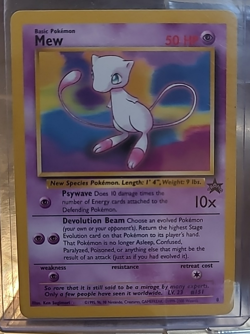 Mew/Mewtwo Pokemon Promo Card set Black Star #150/151 unplayed 1999 2000 - Image 4