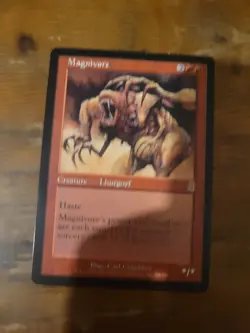 Magnivore Odyssey MTG Magic The Gathering Card Vintage Red Rare Iconic Combo - Image 1