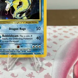 Gyarados 6/102 Holo Rare Base Set Pokemon Card #1 - Image 4