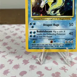 Gyarados 6/102 Holo Rare Base Set Pokemon Card #1 - Image 5
