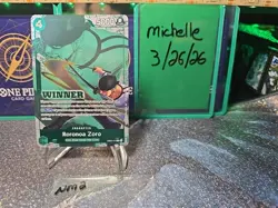 Roronoa Zoro (Winner Pack 2025 Vol. 3) - One Piece Promotion Cards (OP-PR) - Image 1