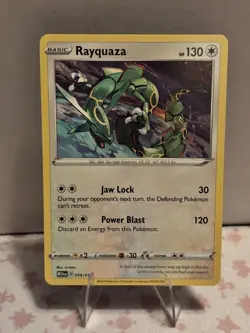 Rayquaza McDonald's 2024 014/015 Promo Basic 130 HP Regular Pokemon TCG Card - Image 1