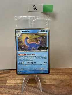 Pokemon Aurorus Perfect Order Promo Stamped Card 024/088 TCG SEALED - Image 1