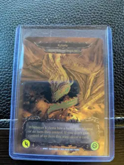 Flesh and Blood Kyloria Invoke Kyloria Cold Foil Marvel Dragon UPR011 FAB Card - Image 2