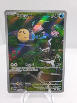 Tympole 103/086 Pokemon TCG SV Black Bolt Illustration Rare Holo Card - Image 1