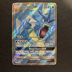Pokemon TCG Gyarados GX Full Art Ultra Rare Card 101/111 Crimson Invasion SM - Image 1