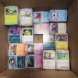 8000 English Pokemon TCG Common/Uncommon Bulk Card Lot NO ENERGY - Image 1