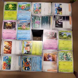 8000 English Pokemon TCG Common/Uncommon Bulk Card Lot NO ENERGY - Image 5