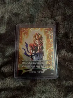Dragon Ball Super Card Game 2nd Anniversary Energy Marker E-129 SSJ Gogeta - Image 1