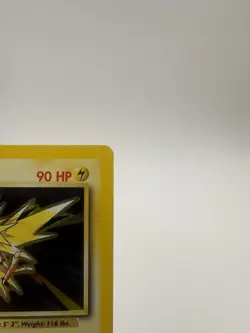 Zapdos 16/102 Base Set Holo Rare Pokemon Card 1999 English - Image 4