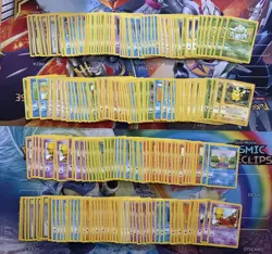 Vintage Pokemon Card Lot WOTC Sets Era Fire 225+ - Image 1