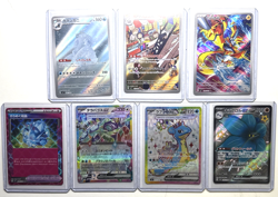 x7 lot 2024 Pokemon Japanese TCG Various Cards EX Holo Full Art JO1 - Image 1
