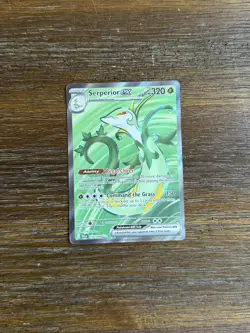 Pokemon Cards Serperior ex 156/086 Black Bolt Ultra Rare NM - Image 1