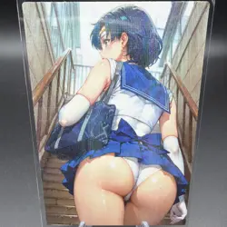 Ami Mizuno Sailor Mercury Anime Waifu Card Doujin ACG Goddess Holo - Image 1