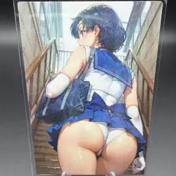 Ami Mizuno Sailor Mercury Anime Waifu Card Doujin ACG Goddess Holo - Image 2