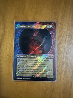 Gandalf the Grey 0814 Surge Foil NM Pack Fresh Showcase LTR - Image 1
