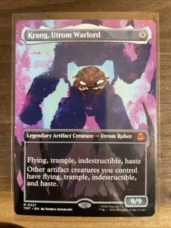 Krang, Utrom Warlord (Borderless) - Teenage Mutant Ninja Turtles (TMT) -nonfoil - Image 1