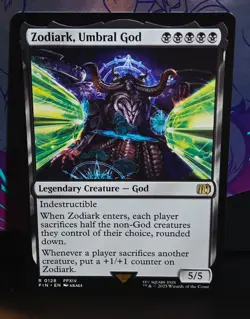 magic the gathering - Zodiark, Umbral God - Legendary Creature - God - Rare - Image 1