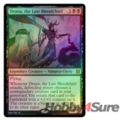 Foil Drana, The Last Bloodchief M/NM Magic: The Gathering MTG Zendikar Rising - Image 1