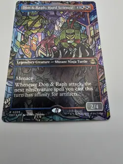 Don & Raph, Hard Science (Borderless) Teenage Mutant Ninja Turtles Foil - Image 1