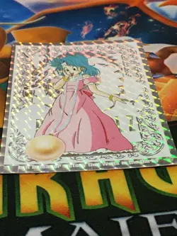 C502 DRAGON BALL Z DBZ SERIES 2 HOLO ARTBOX CARD BULMA #G9 LP - Image 2