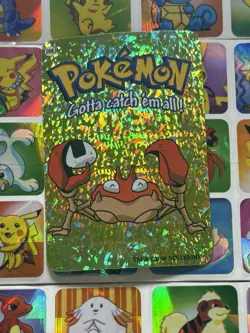 Pokemon 151 Vintage Pocket Monsters Vending HOLO Prism Sticker 2000 Nintendo - Image 2