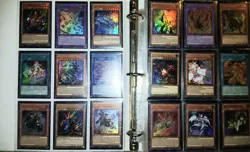YuGioh Card Collection Binder Lot Of 144 Cards - 1ST & LIMITED EDITION, HOLOS VG - Image 1
