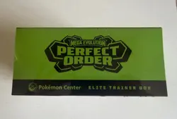 Pokemon Center Exclusive Elite Trainer Box Mega Evolution Perfect Order ETB NEW! - Image 2