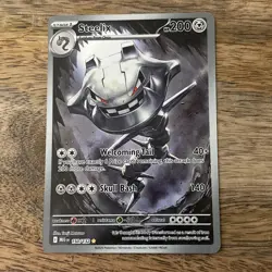 Pokemon Pokemon Mega Evolution Steelix 150/132 FULL ART HOLO CHASE PWE - Image 1