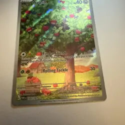 Pokemon TCG Applin Card Twilight Masquerade Illustration - Image 4
