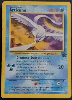 Articuno Black Star Promo 22 WOTC Pokemon TCG HP - Image 1