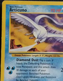 Articuno Black Star Promo 22 WOTC Pokemon TCG HP - Image 2