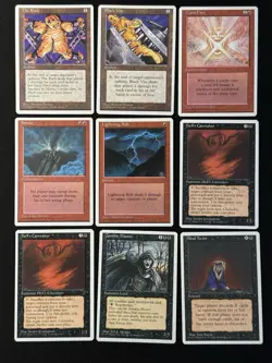 MTG 4th (fourth) Edition 1995 (18x Card Lot) MP/LP - Image 3