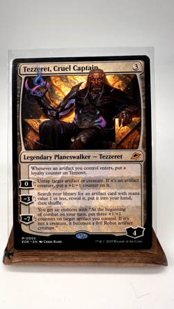 Tezzeret, Cruel Captain Edge of Eternities Regular, NM, Fast Shipping! - Image 1