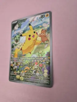 Pokemon Pikachu 088 Black Star Promo Card SVP Paldea Adventure Chest - Image 2