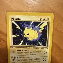 Pokemon TCG Pikachu Neo Genesis 1st Edition 70/111 LP - Image 4