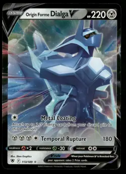Origin Forme Dialga V SWSH10: Astral Radiance 113/189 Pokemon TCG - Image 1