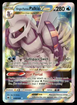 Origin Forme Palkia VSTAR 040/189 SWSH10: Astral Radiance LP-NM Pokemon TCG - Image 1