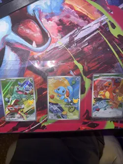 Pokemon TCG First Partner Illustration Collection Series 1 Kanto GEN 1 Starters - Image 1