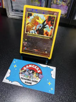 Entei - Reverse Holo - #34 WOTC Black Star Promo - Pokemon TCG - 2001 - Image 2